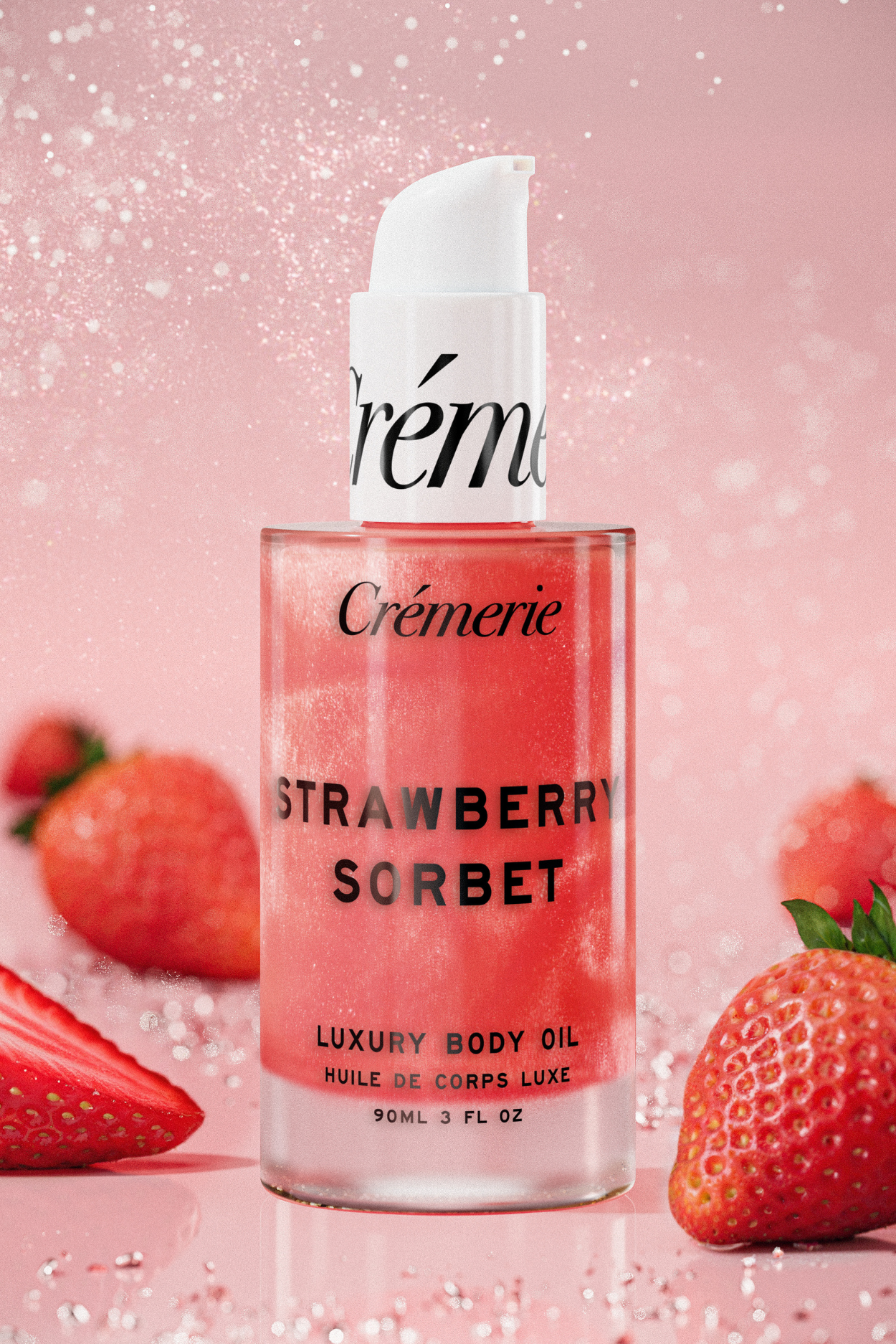 Strawberry Sorbet Luxury Body Oil second image